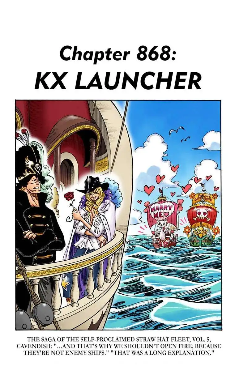 One Piece - Digital Colored Comics Chapter 868 1